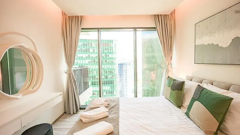 High Floor Apartment With Partial Burj Khalifa View Dubai United Arab Emirates